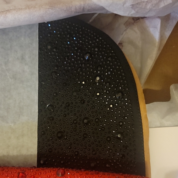 New BLACK Crystal Embelished Boots Jessica Simpson. - Picture 3 of 8